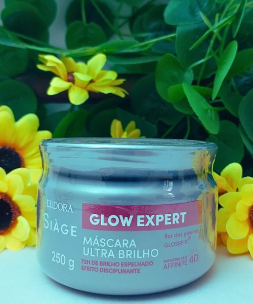 Hadassah Cosméticos Máscara Capilar Ultra Brilho Siàge Glow Expert 250g