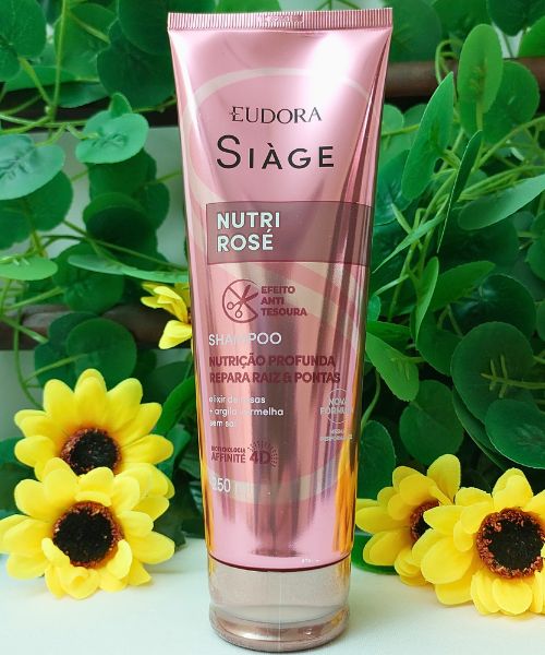 Hadassah Cosméticos Shampoo Siàge Nutri Rosé 250ml