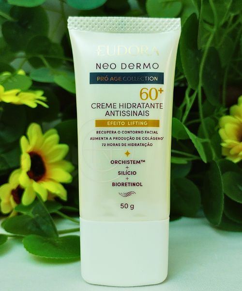 Hadassah Cosméticos Creme Hidratante Facial Antissinais 60 e Neo Dermo Pró Age Collection