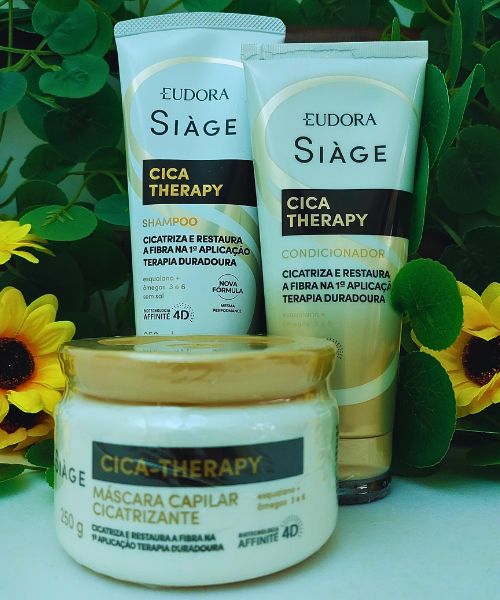 Combo Siàge Cica-Therapy: Shampoo Condicionador e Máscara Capilar